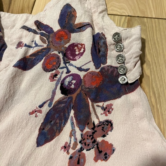 Free People Dream Big Wide Leg Jumpsuit Cropped V-Neck Cut Out Sleeveless - Picture 3 of 9